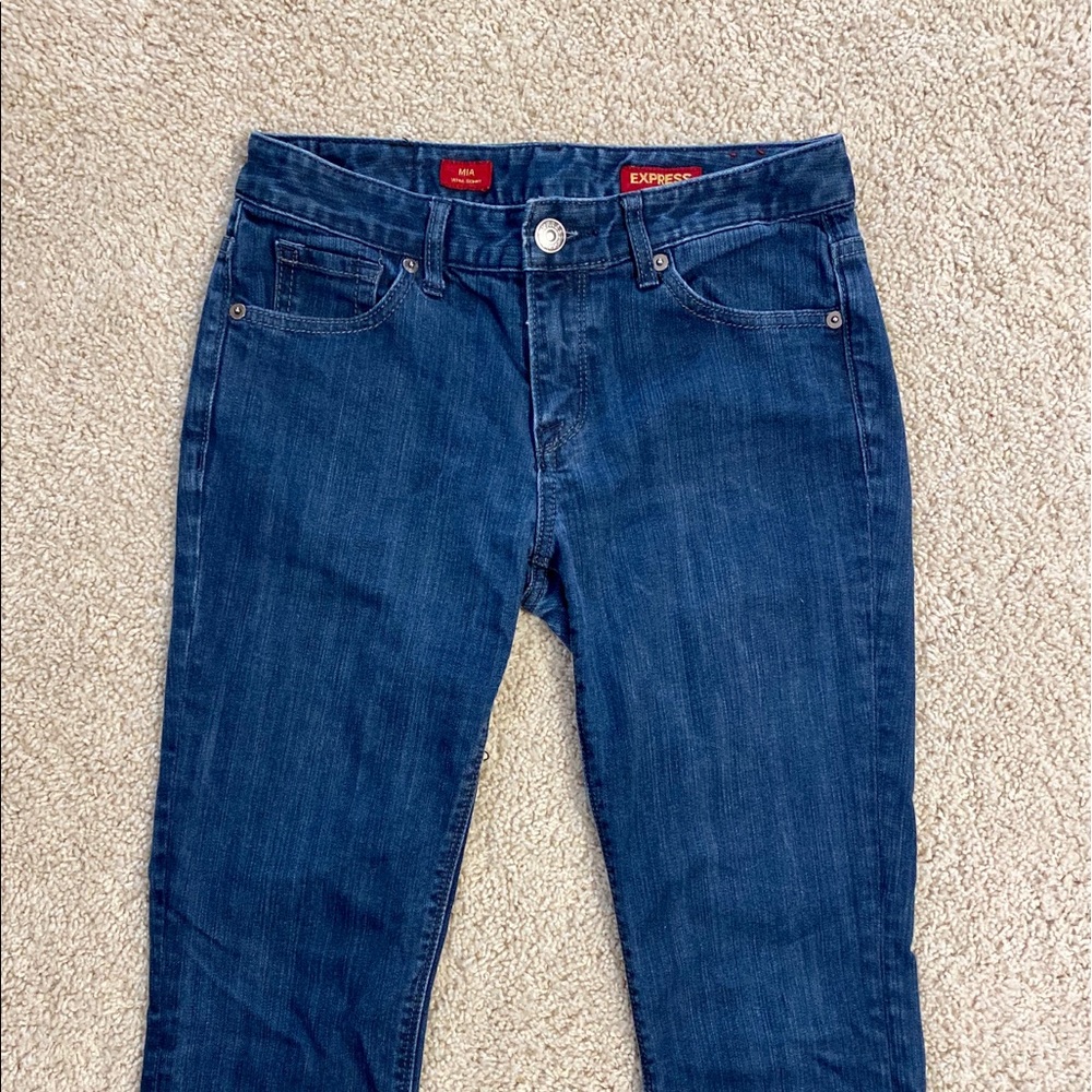 ๐ HP 7/3๐ Express Mia Ultra Skinny Jeans size 2L - Picture 2 of 4